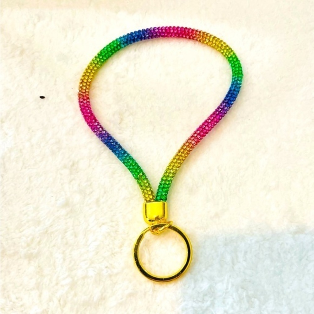 Colorful wristlet strap for your keys or clutch​